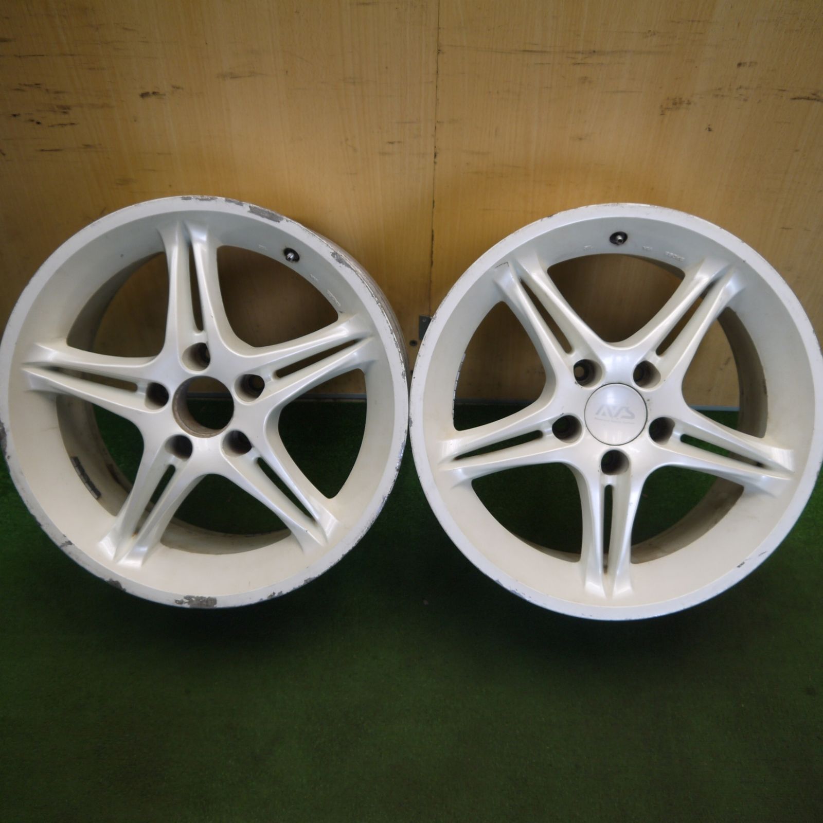 [送料無料] 2本価格★AVS VS-5 17インチ ホイール 17×9J PCD114.3/5H★6061706Hホ