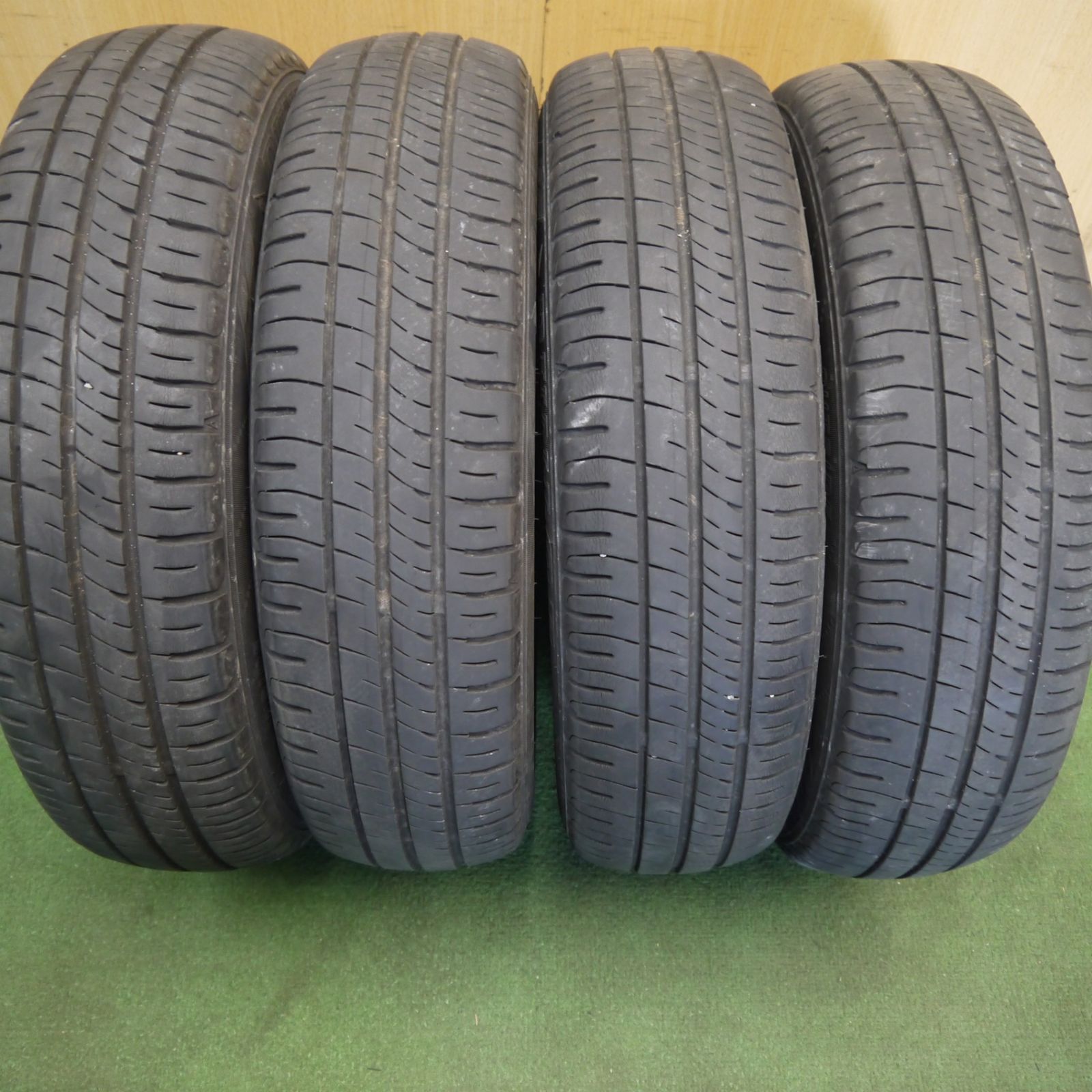 4本価格◎スズキ ワゴンR 純正 155/65R14 ダンロップ エナセーブ EC204