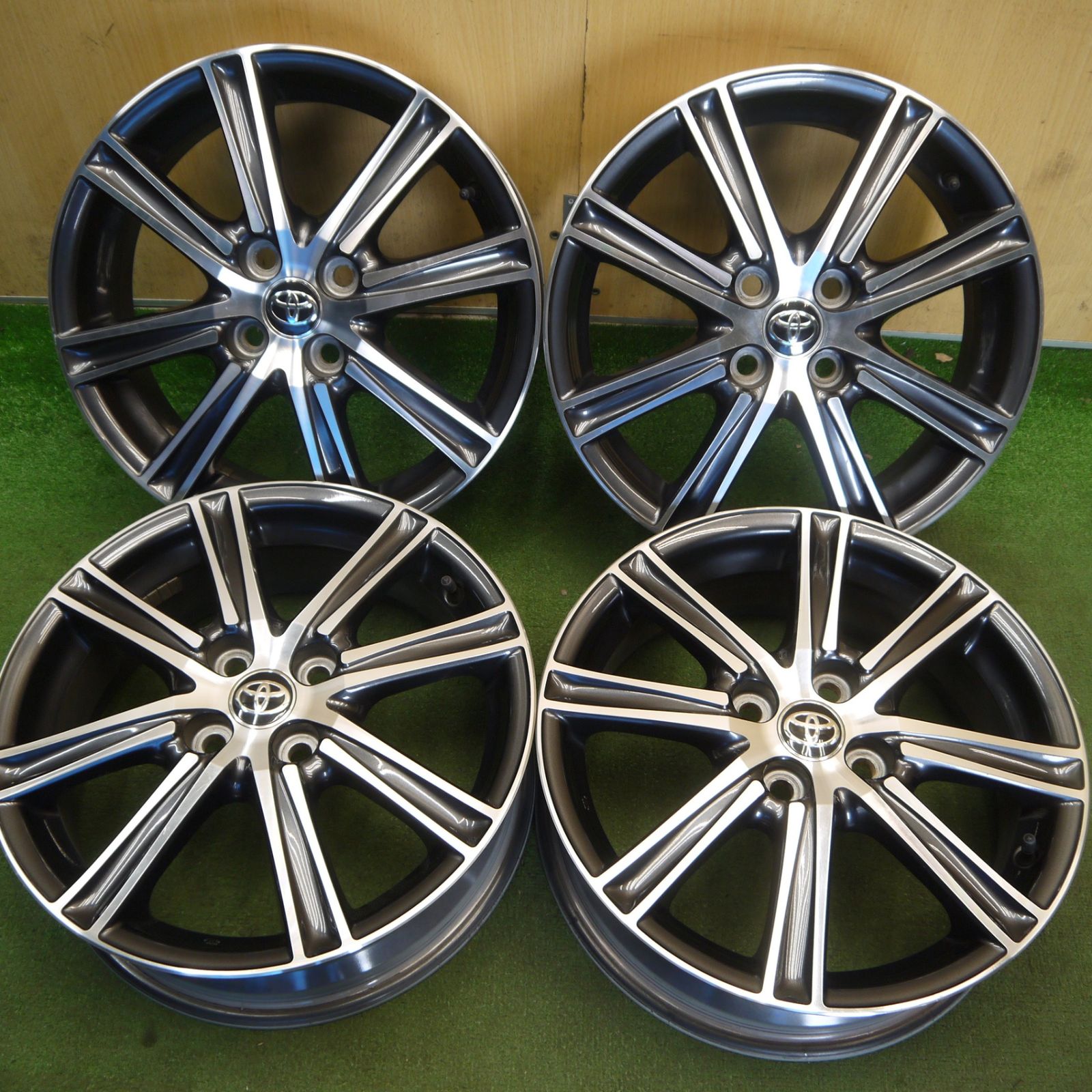 [送料無料] キレイ★トヨタ 160系 カローラフィールダー 純正 ホイール 16インチ 16×5.5J PCD100/4H★6061711Hホ