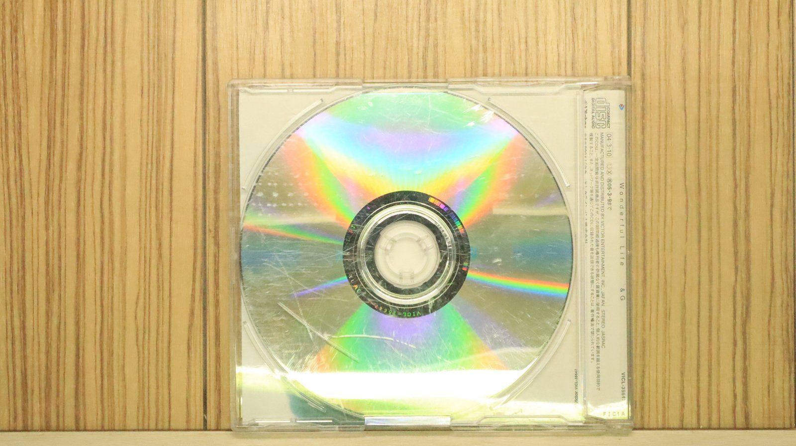 国内盤CD☆アンジー/&G□ Wonderful Life 【VICL35647/4988002459230