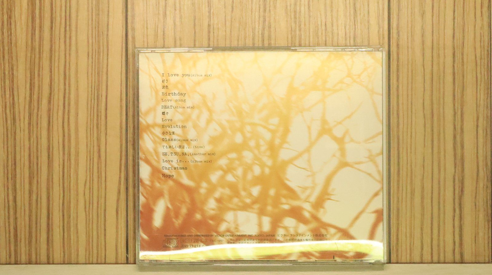 国内盤CD☆河村隆一/Ryuichi Kawamura□ LOVE 【VICL60151