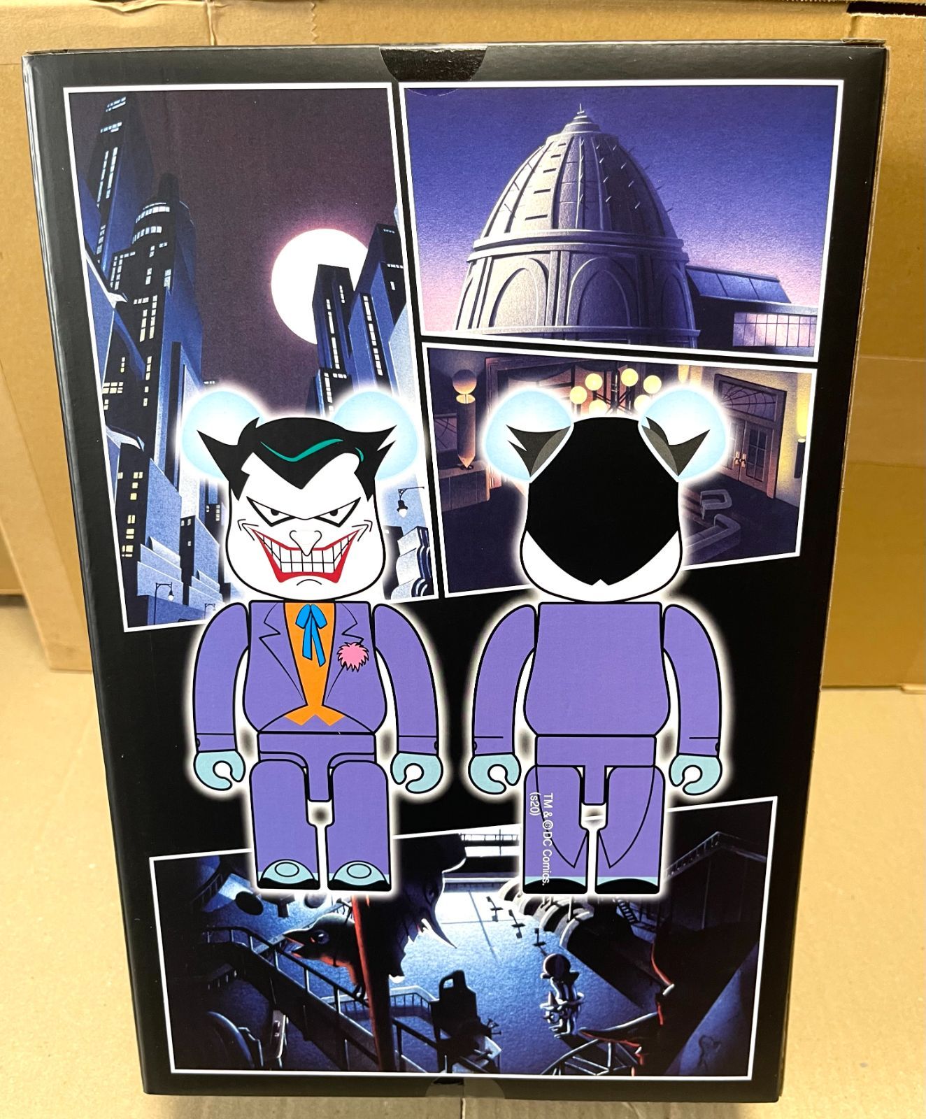 新品 BE@RBRICK THE JOKER 400％ ベアブリック ジョーカー アニメ
