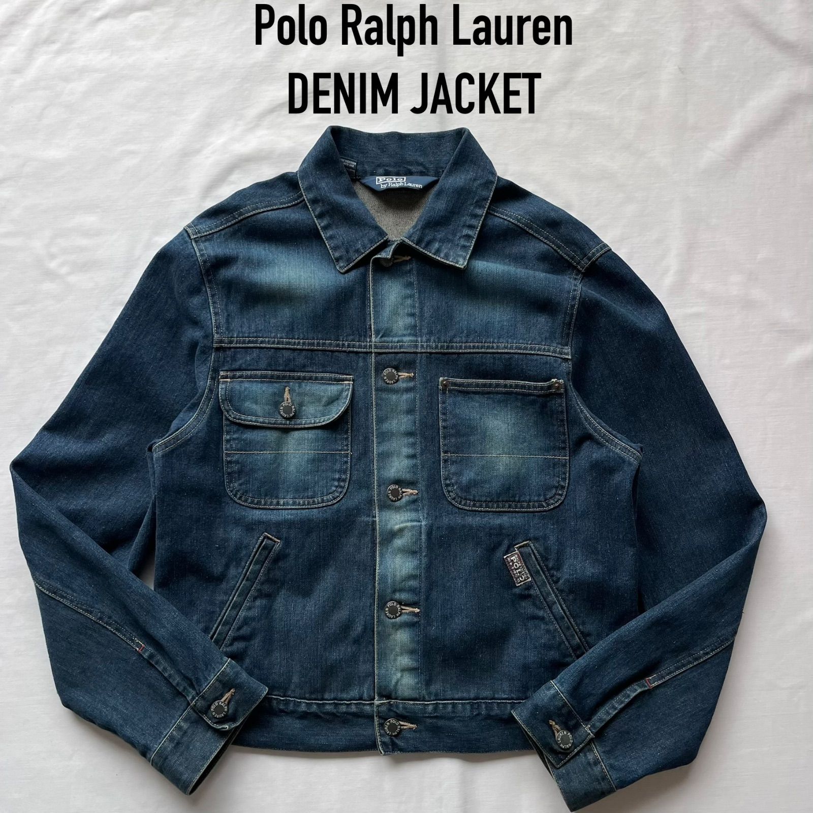 ポロ ラルフローレン T Back デニムジャケット ジージャン セカンド polo ralph lauren ポロラルフローレン デニムジャケット gジャン 2nd