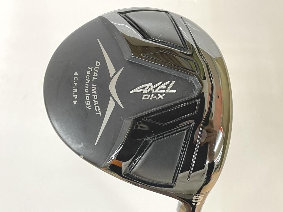 ツルヤ　AXEL DI-X　18度　AXEL DI-X Speeder (STANDARD)　Sフレックス　フェアウェイウッド　中古　ゴルフドゥ！岡山青江店【最短即日発送】