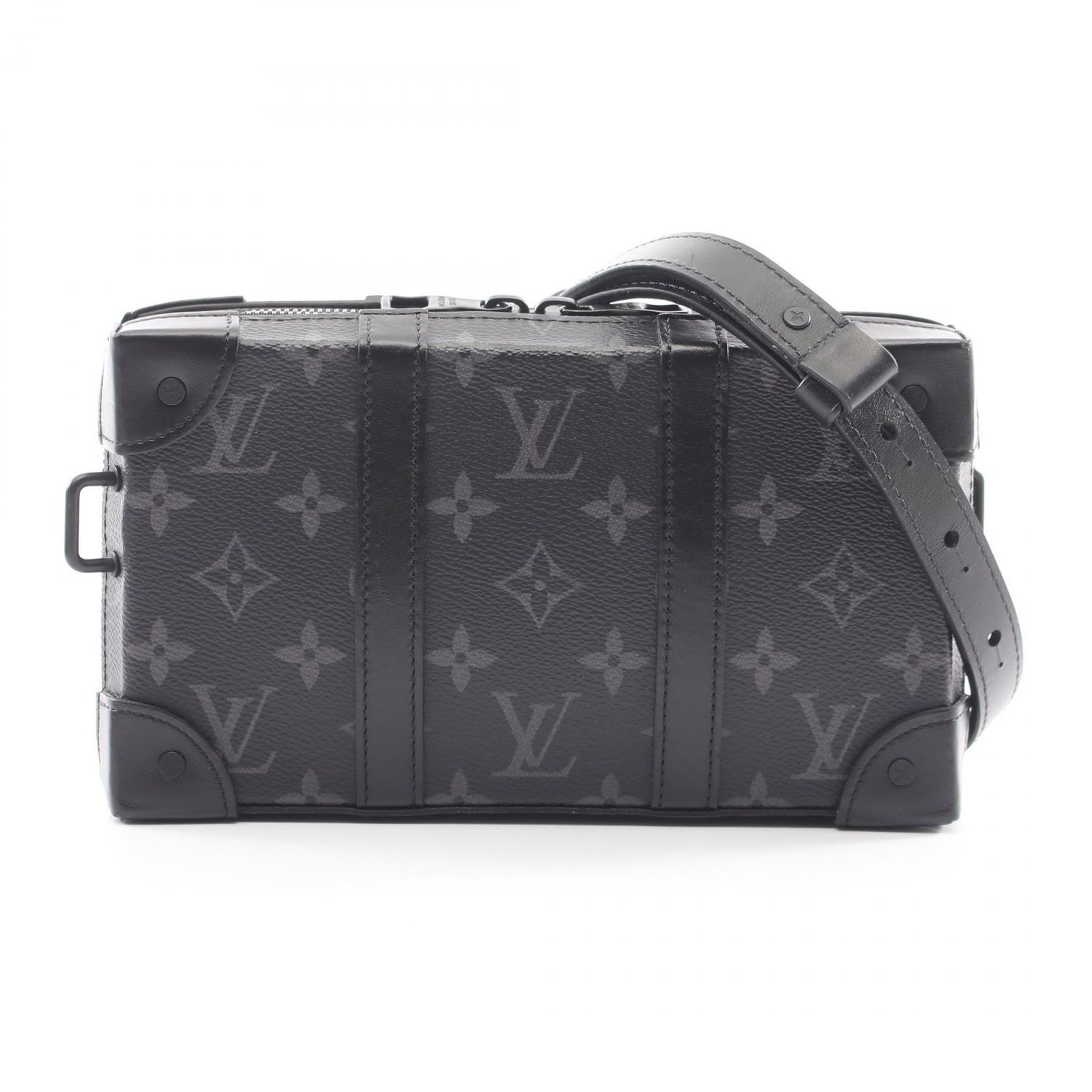 ルイ・ヴィトン LOUIS VUITTON ショルダーバッグ ソフトトランク ウォレット M69838 PVCコーティングキャンバス レザー ソフトトランク・ウォレット メンズ Used B