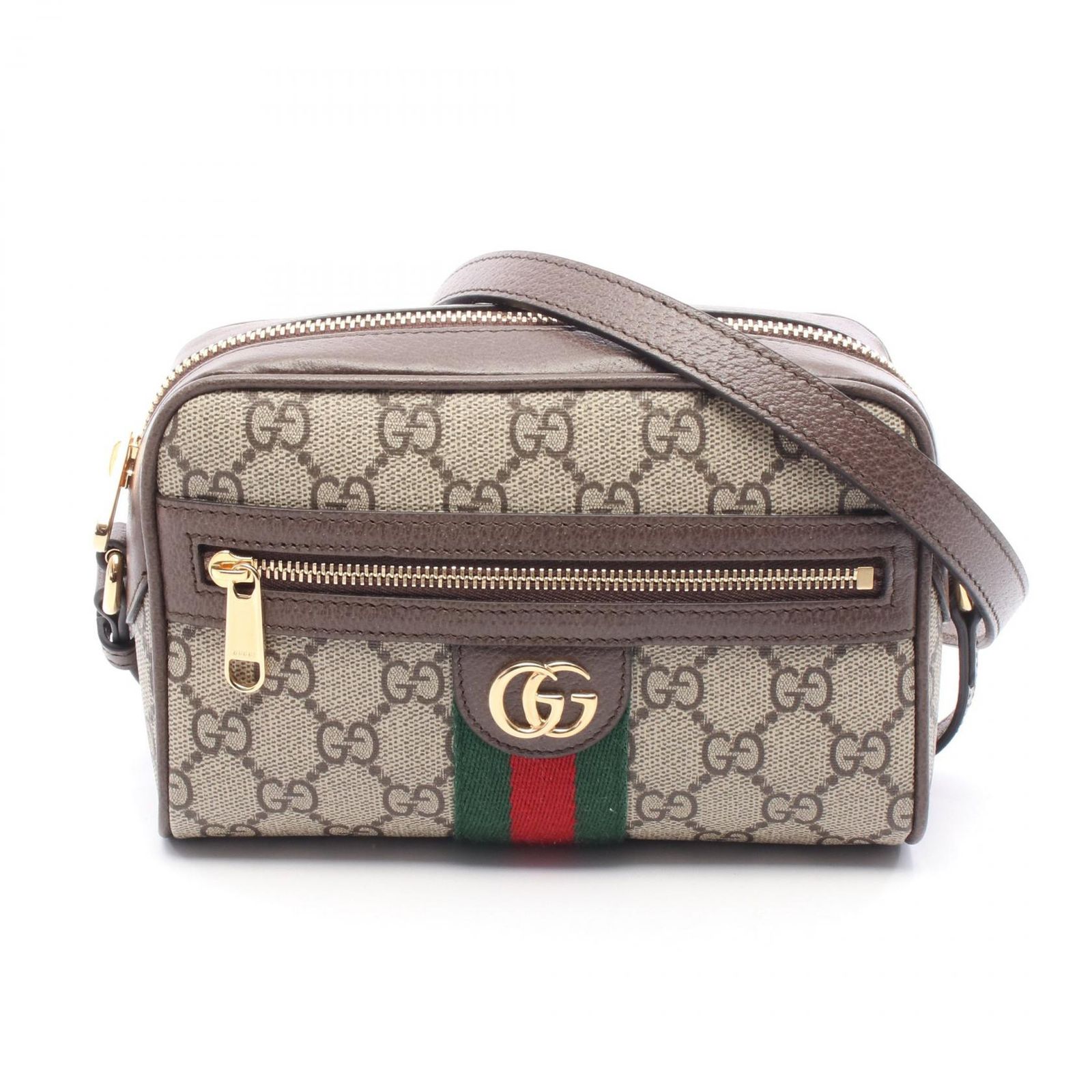 グッチ GUCCI ショルダーバッグ オフィディア GGスプリーム ミニ 81635996IWG8745 PVCコーティングキャンバス レザー ショルダーバッグ レディース 新品