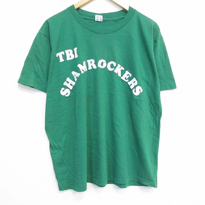 XL/古着 チャンピオン champion 半袖 ビンテージ Tシャツ メンズ 80