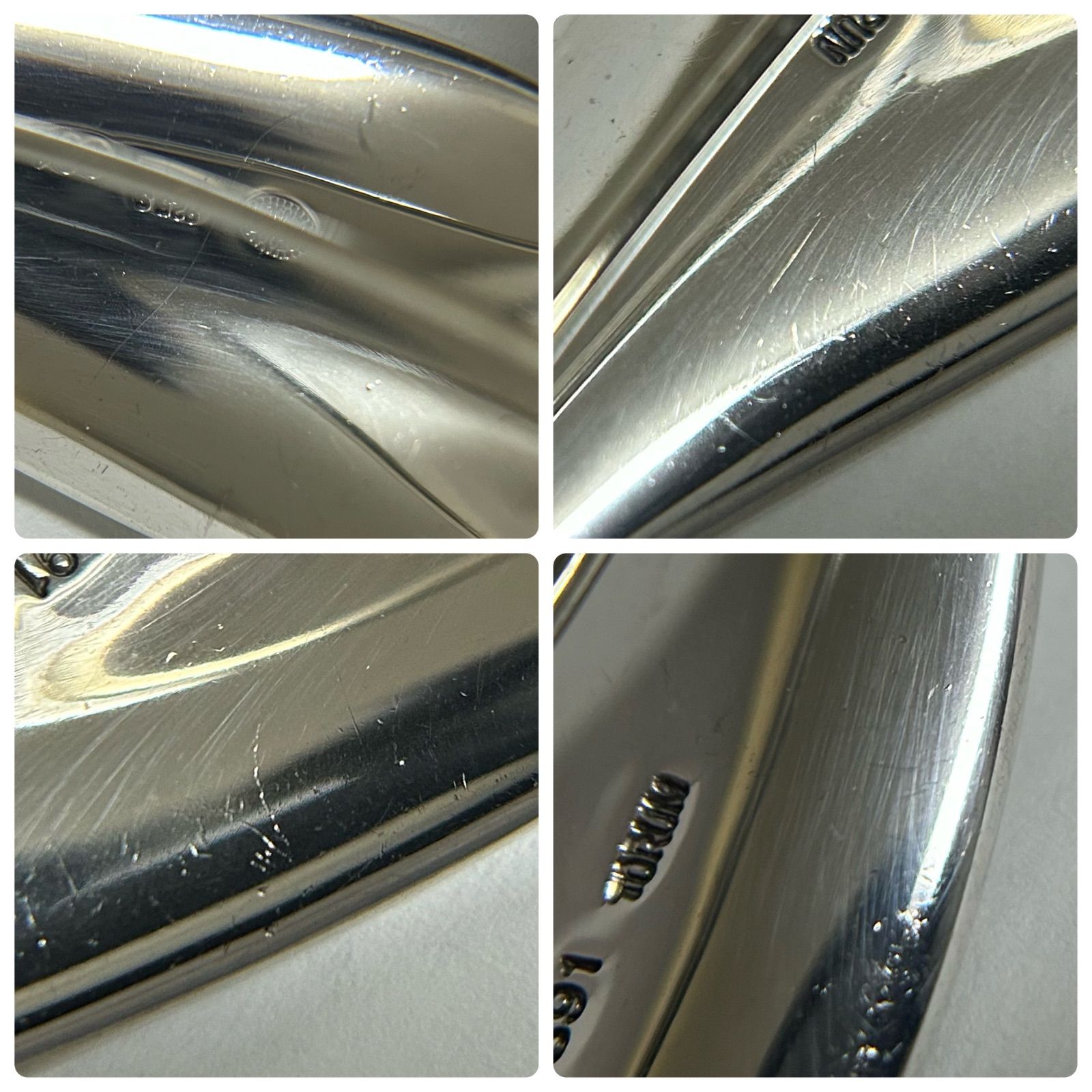 ジョージジェンセン ブローチ 391 トールン 925 シルバー 希少 いちご様 【使用感大】 ジョージジェンセン 391 リーフ ブローチ