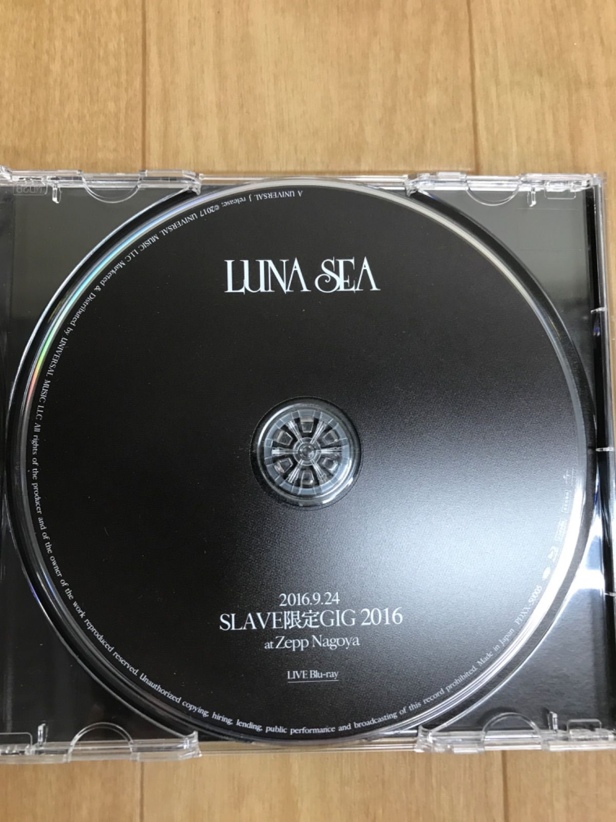 ☆LUNA SEA 2016.9.24 SLAVE限定GIG 2016 as Zepp Nagoya LIVE Blu-ray 