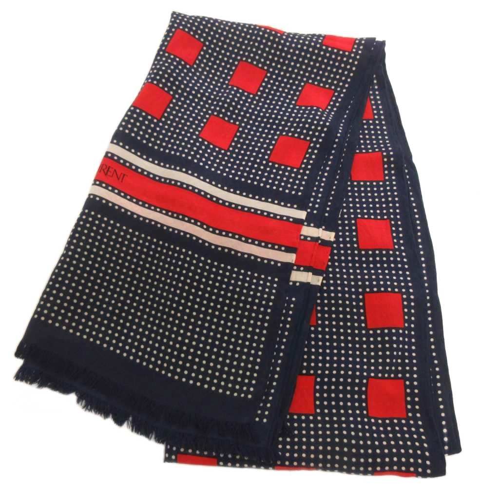 イヴサンローラン YVES SAINT LAURENT レオナール 2点セット スカーフ