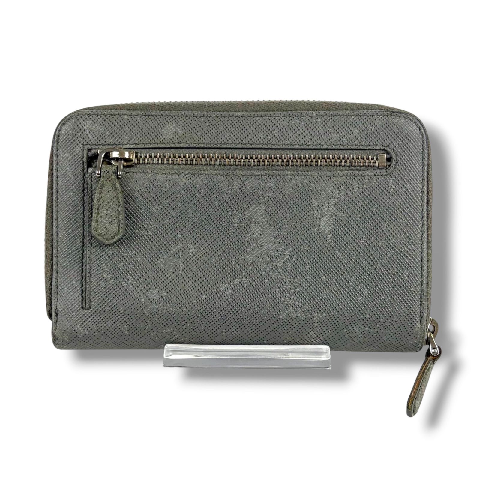 プラダ PRADA ラウンドジップ 二つ折り財布 1ML001 コンパクト 