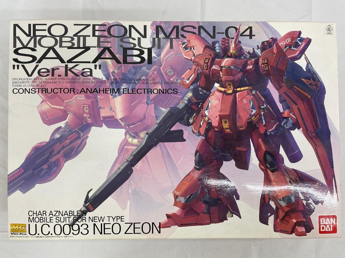 ♪【未開封】MG 1/100 MSN-04 サザビーVer.Ka (機動戦士ガンダム 逆襲のシャア)■＊同梱不可