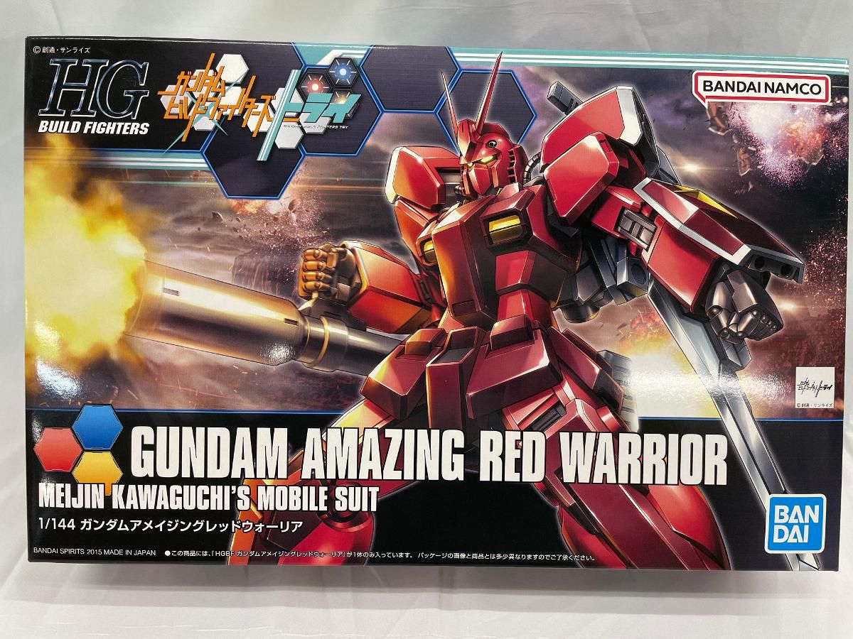 【未開封】1/144 HGBF ガンダム アメイジングレッドウォーリア 「ガンダムビルドファイターズトライ」
