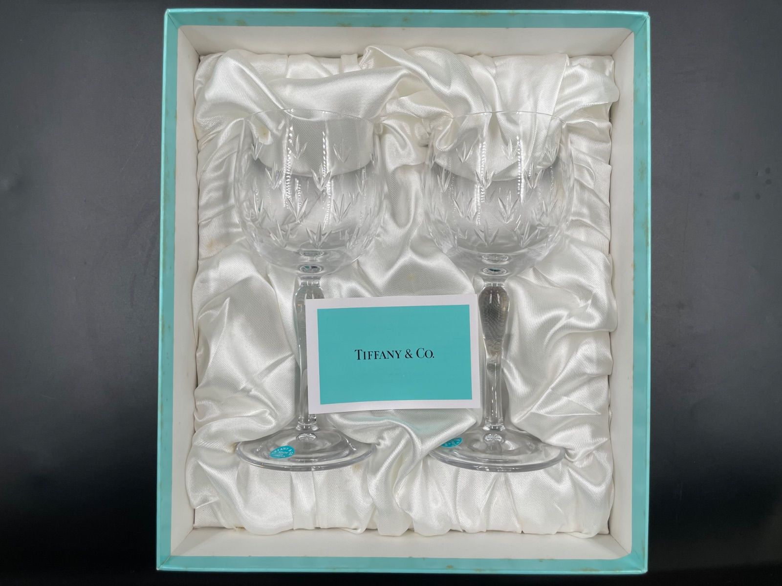 H-06055 Tiffany & Co. ティファニー グラスセット ワイングラス