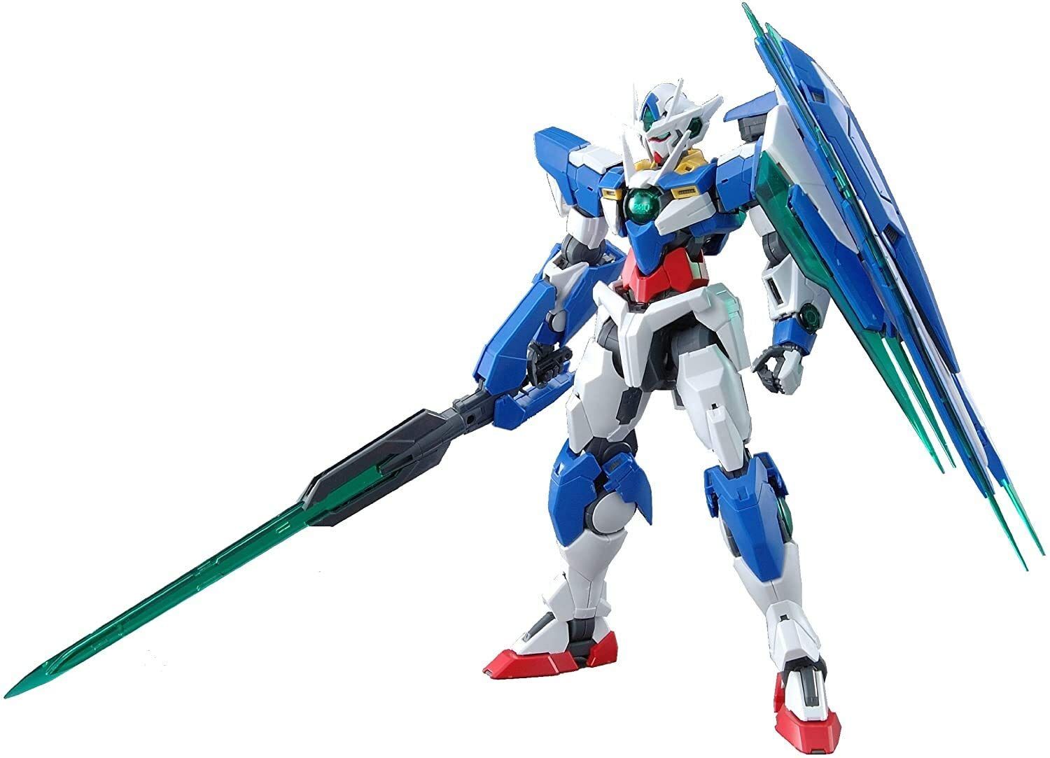 MG 劇場版 機動戦士ガンダム00 -A wakening of the Trailblazer- GNT-0000 ダブルオークアンタ 1/100スケール 色分け済みプラモデル [GNT-0000 ダブルオークアンタ (旧パッケージVer.)]