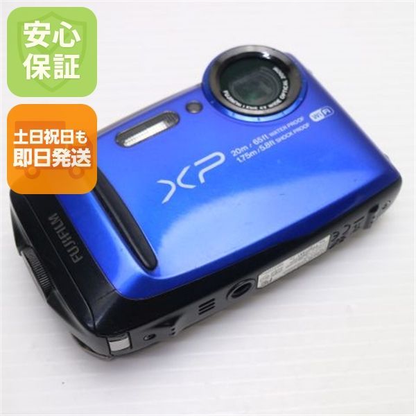 良品中古 FinePix XP120 ブルー 即日発送 コンデジ FUJIFILM 本体 土日祝発送OK 00000