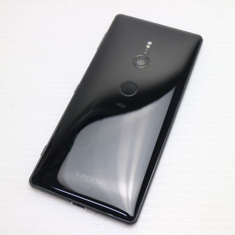 美品 SOV37 Xperia XZ2 ブラック スマホ 即日発送 スマホ 白ロム au