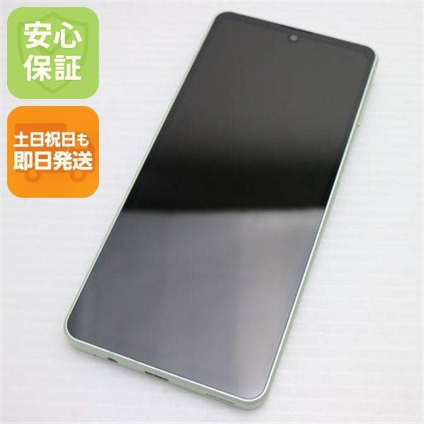 新品同様 SIMフリー AQUOS sense8 SH-M26 グリーン スマホ SHARP 即日発送 土日祝発送OK 00000
