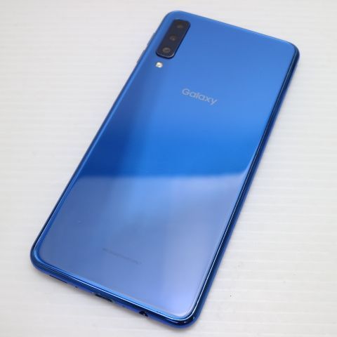 Samsung Galaxy A7 ブルー 本体 サムスン Galaxy A7 楽天モバイル