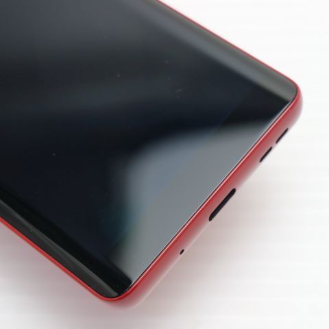セール】新品同様 SIMフリー Rakuten Hand 5G クリムゾンレッド スマホ