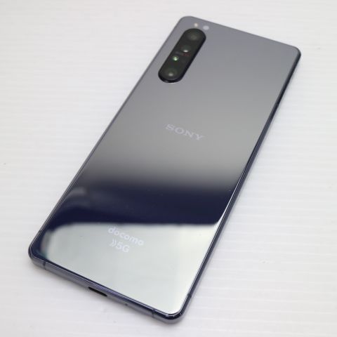 美品 SO-51A Xperia 1 II パープル スマホ 白ロム 土日祝発送OK 00000