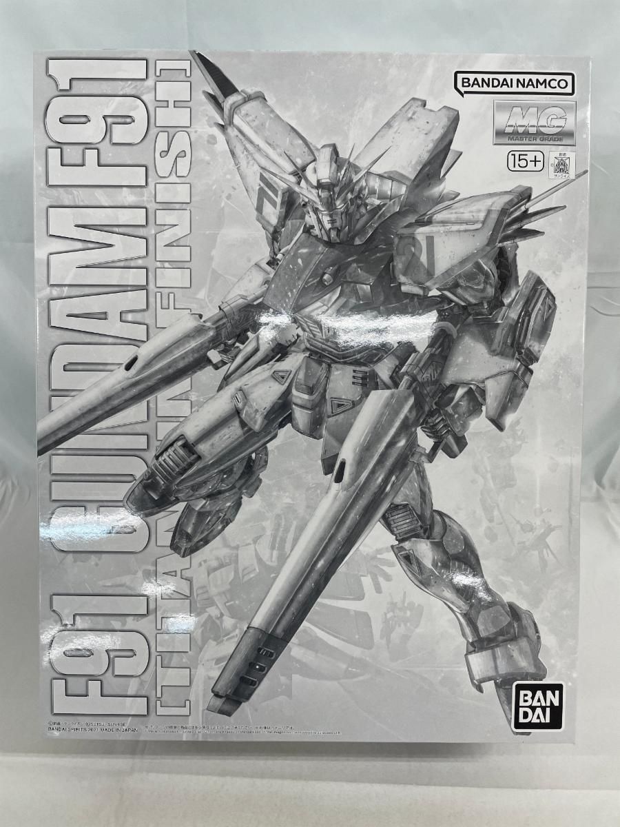 【未開封】MG 1/100 ガンダムＦ91 Ver．2.0 チタニウムフィニッシュ