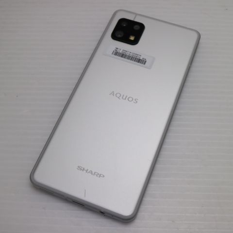 超美品 SIMフリー AQUOS sense6s SH-RM19s シルバー スマホ 土日祝発送