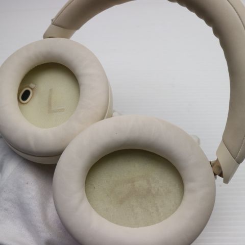 良品中古 Anker Soundcore Space One ホワイト ワイヤレスヘッドホン