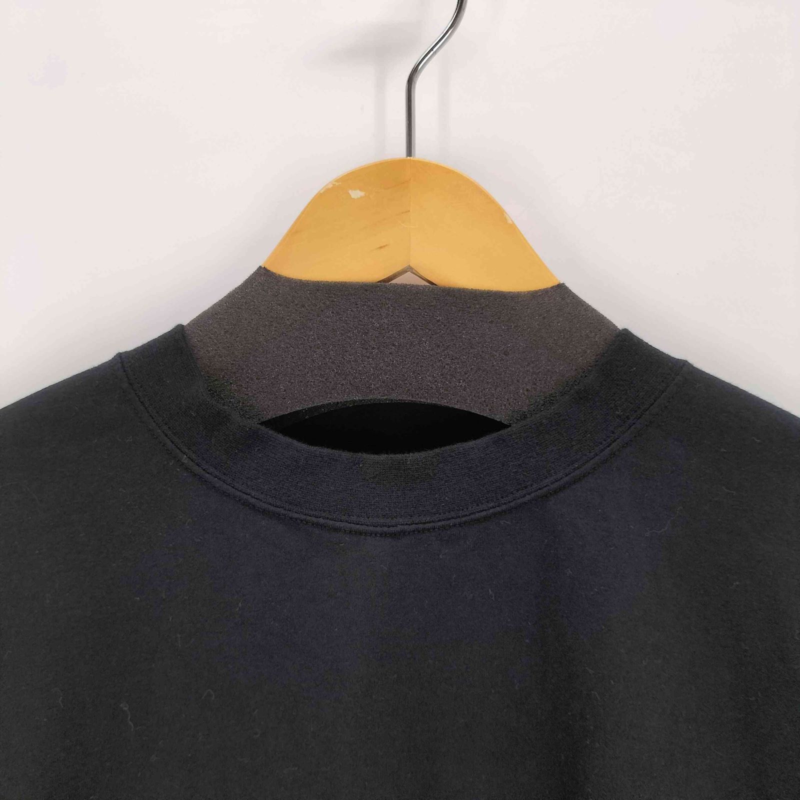 ハイク HYKE 26SS CROPPED SHORT-SLV TEE / BIG FIT（6.5OZ 