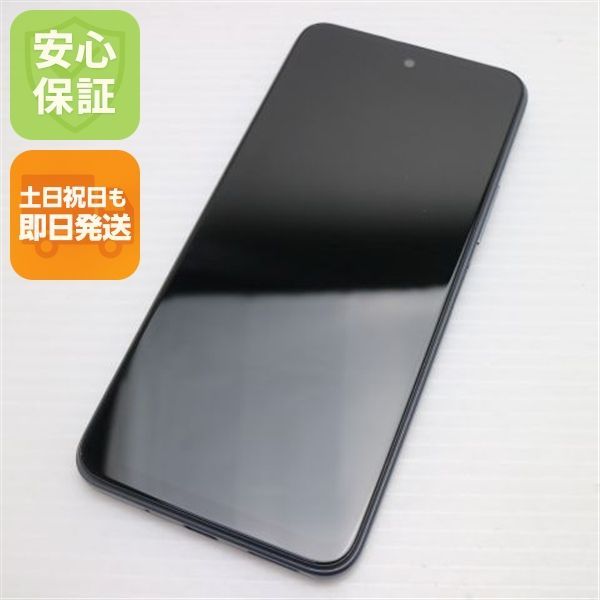 超美品 Redmi Note 10T A101XM アジュールブラック スマホ 白ロム 土日