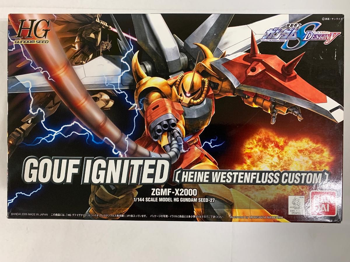 【未開封】HG 1/144 ZGMF-X2000 ハイネ・ヴェステンフルス専用 グフイグナイテッド (機動戦士ガンダムSEED DESTINY)