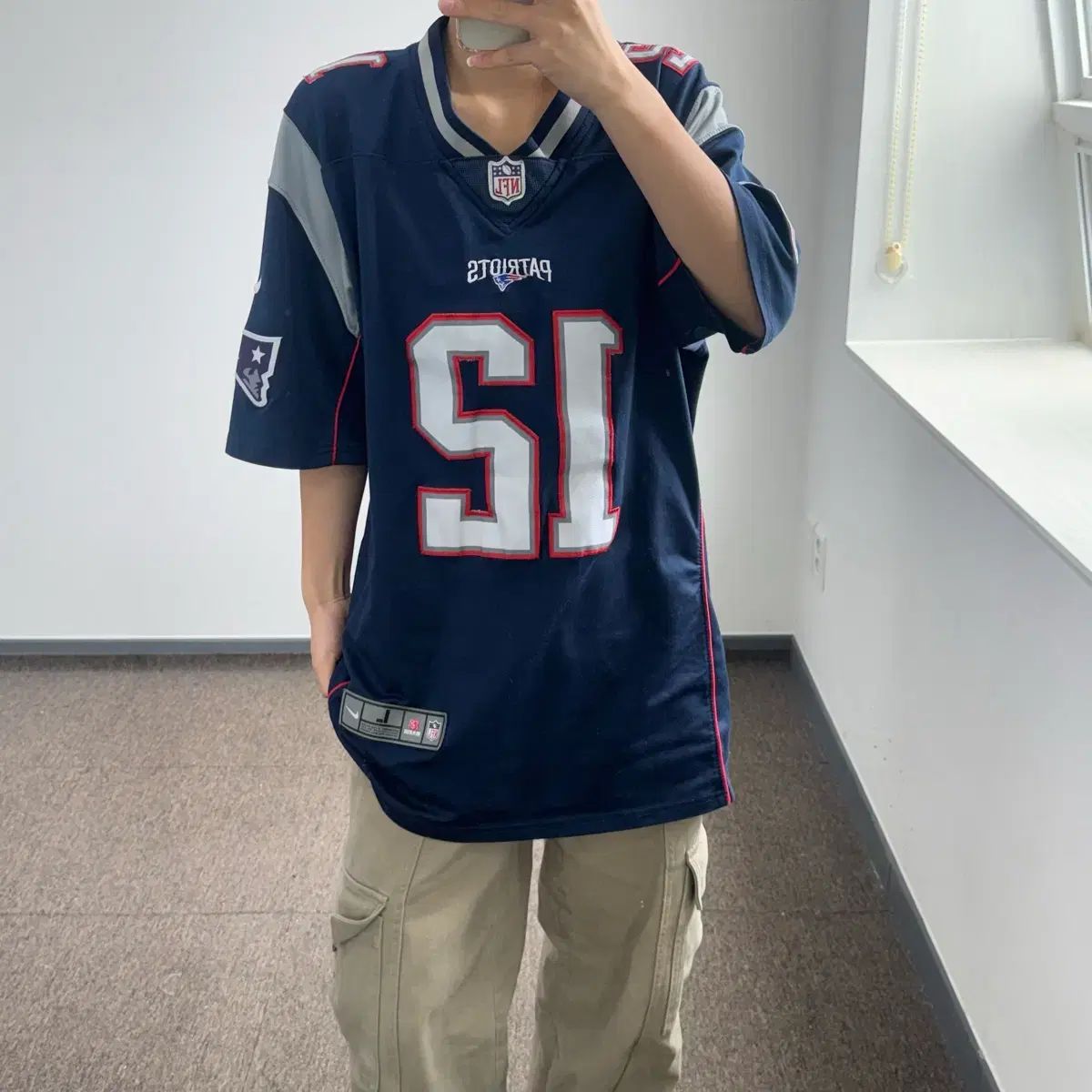 ナイキ NFL ニューイングランド・ペイトリオッツ トム・ブレイディ 半袖