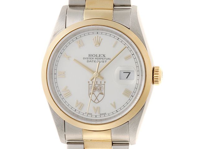 ROLEX ロレックス デイトジャスト36 ニック･プライス 200本限定 16203 腕時計 K18イエローゴールド/ステンレススチール ホワイト文字盤 自動巻き メンズ【中古】472 668,514円