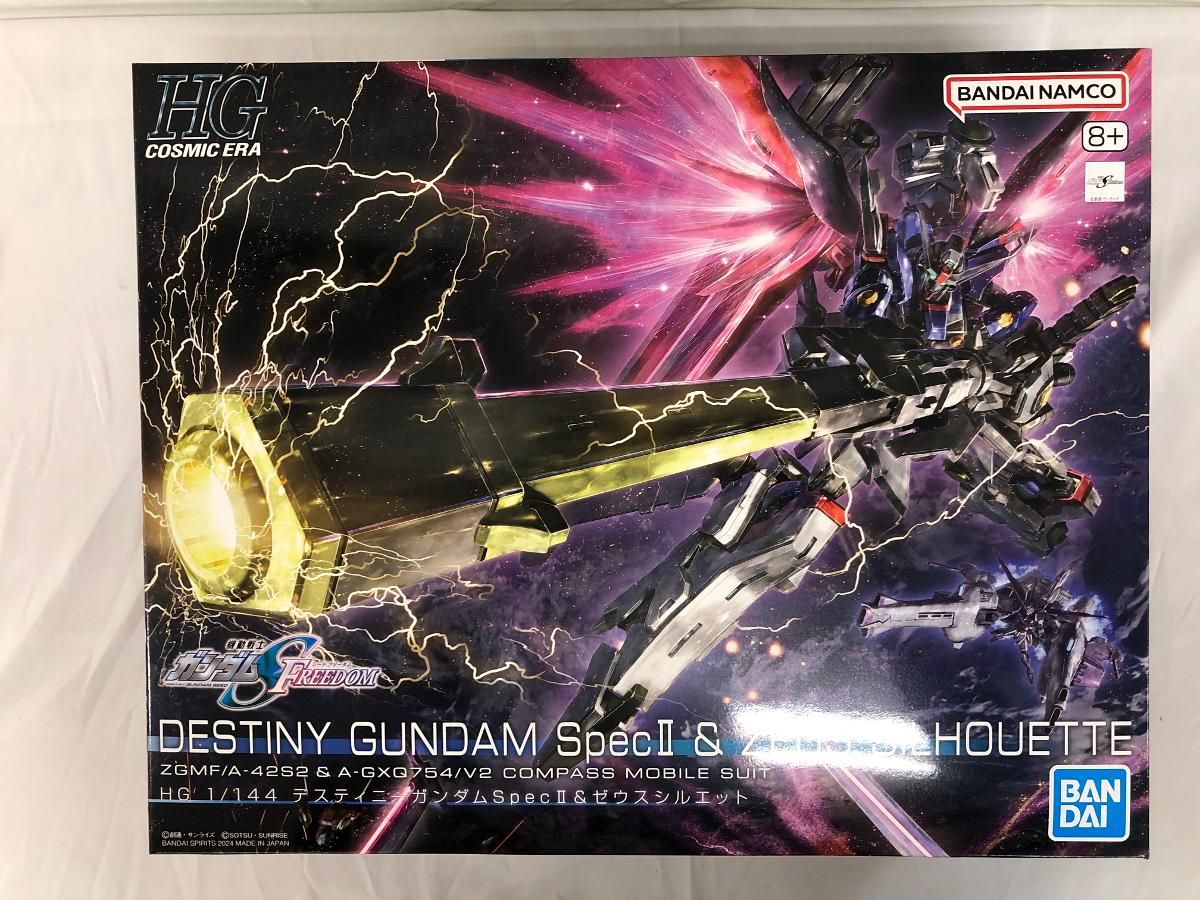 【未開封】デスティニーガンダムSpecII&ゼウスシルエット (HG) (ガンプラ) 8,856円