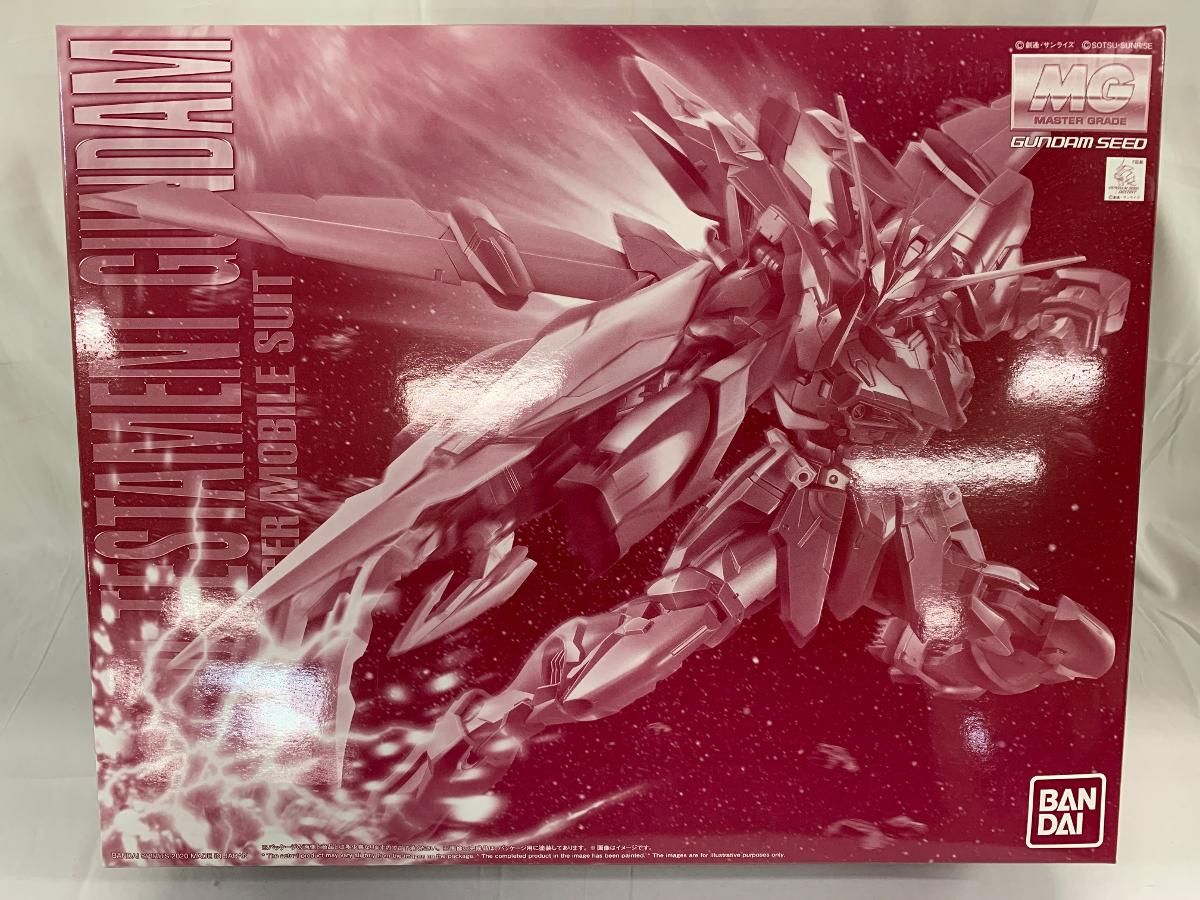 未開封】1/100 MG ZGMF-X12A/RGX-00 テスタメントガンダム 「機動戦士