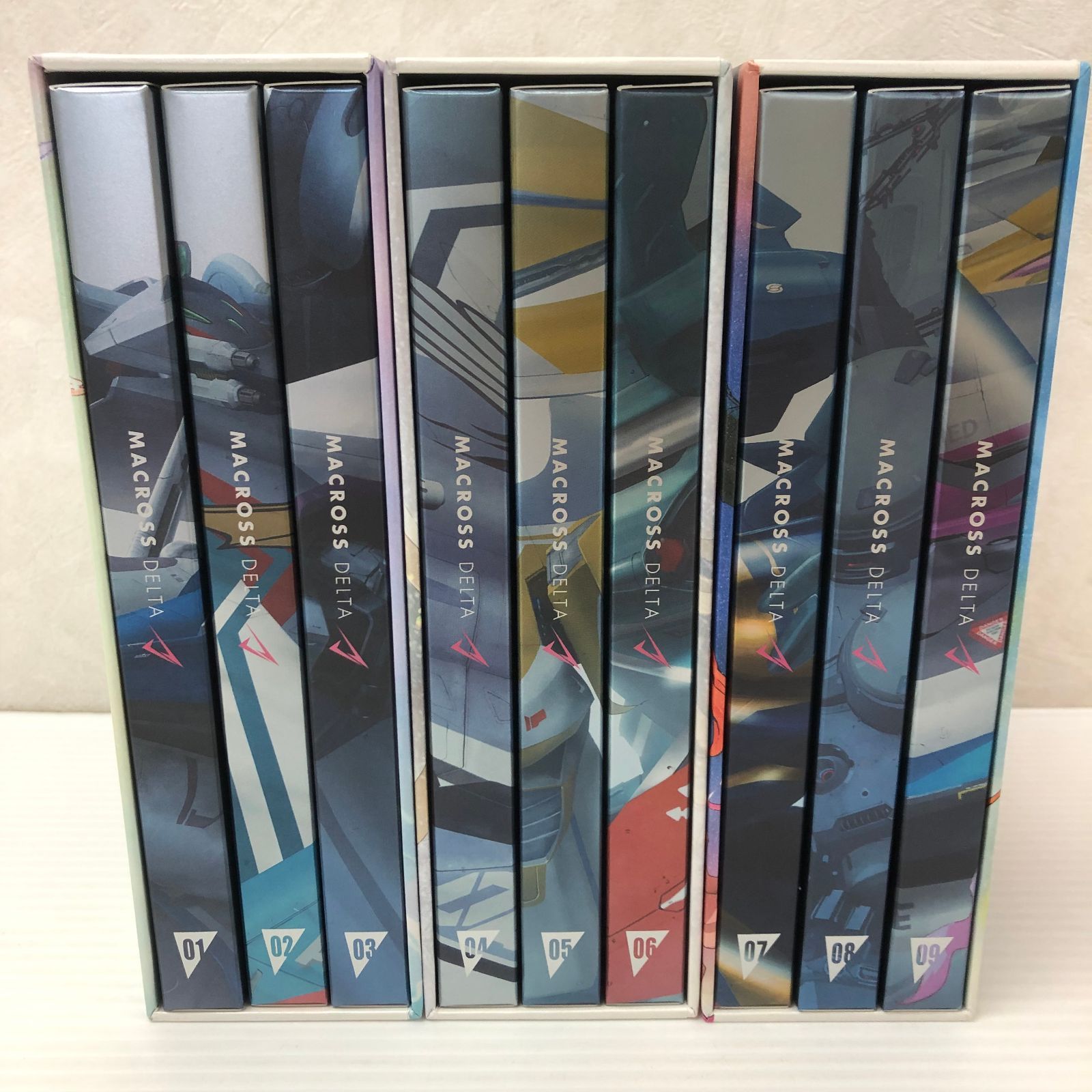 Blu-ray マクロスDELTAΔ 1巻〜9巻 全巻セット 未開封品 姫路東店 中古 