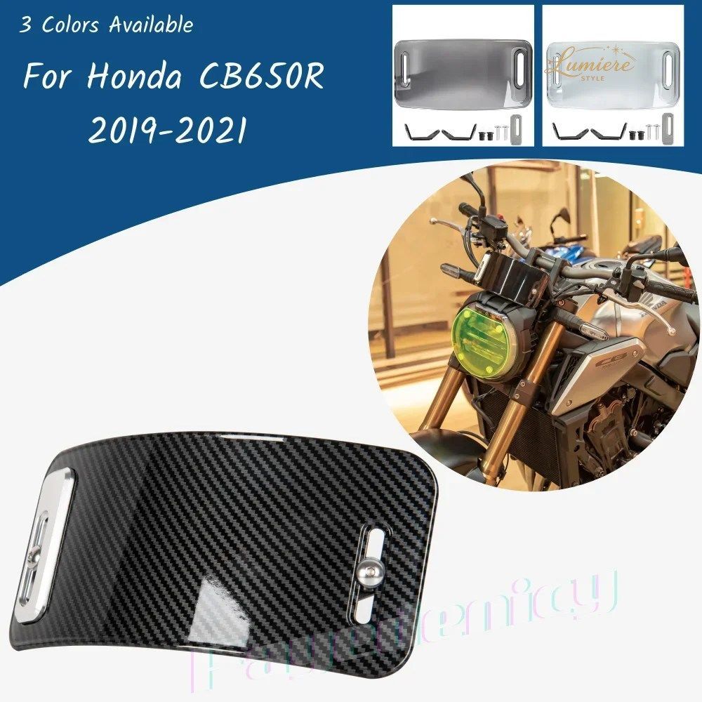 For Honda CB650 R CB 650 R 2019-2022 CB650R Motorcycle Accessoties Windscreen Fly Screen Windscreen Airflow Wind Deflector