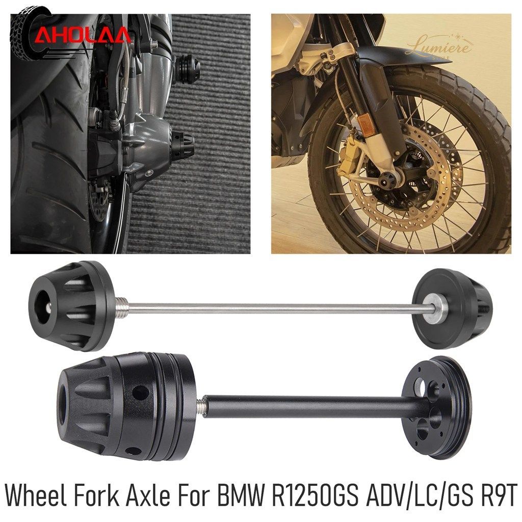 For BMW R1250GS Adventure GS LC Adv R 1250 1250GS Front Rear Wheel Fork Axle Cap Crash Protector Slider Spindle Hub Accessories