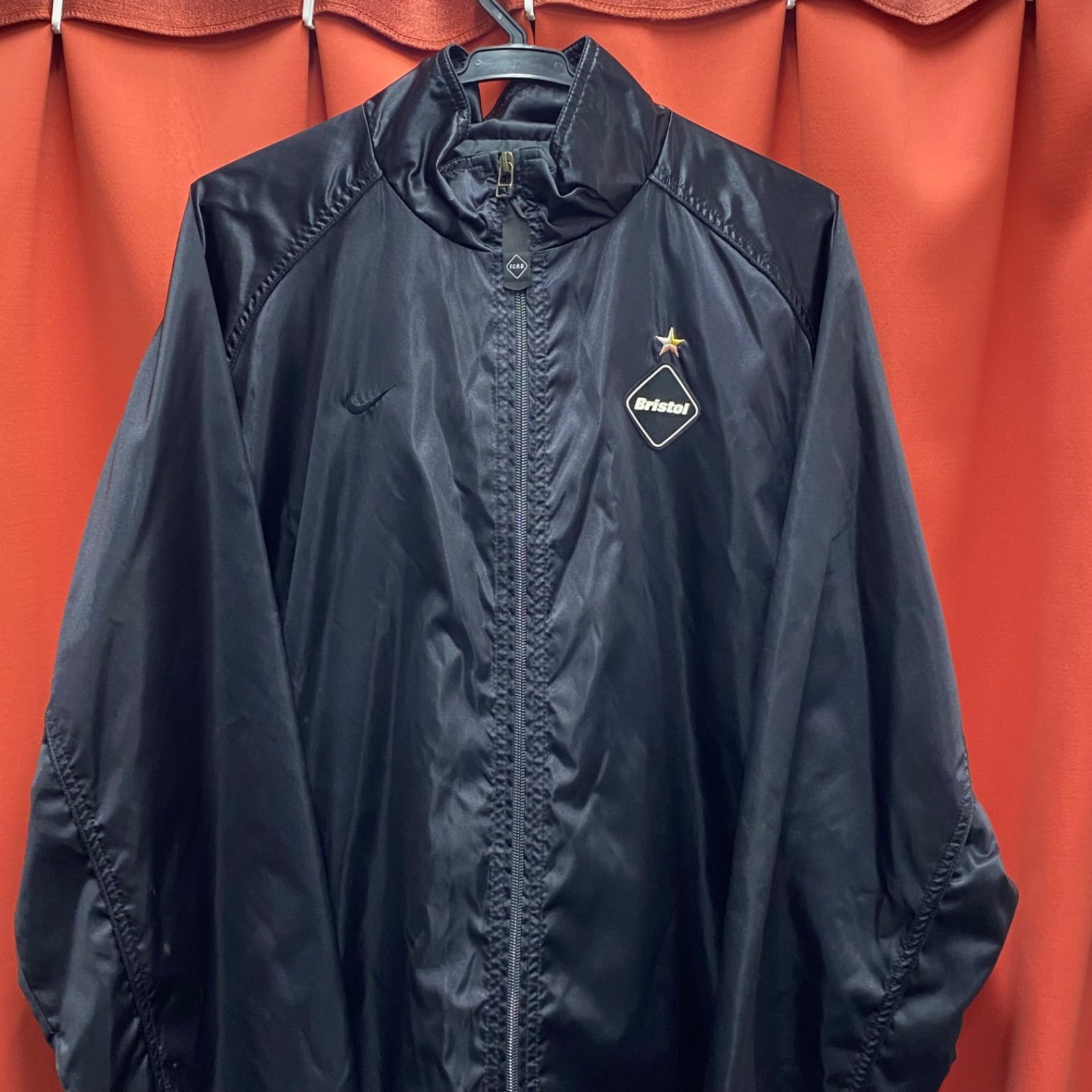 コラボ！ NIKE F.C.Real Bristol ナイロン ジャケット 長袖 スポーツ L