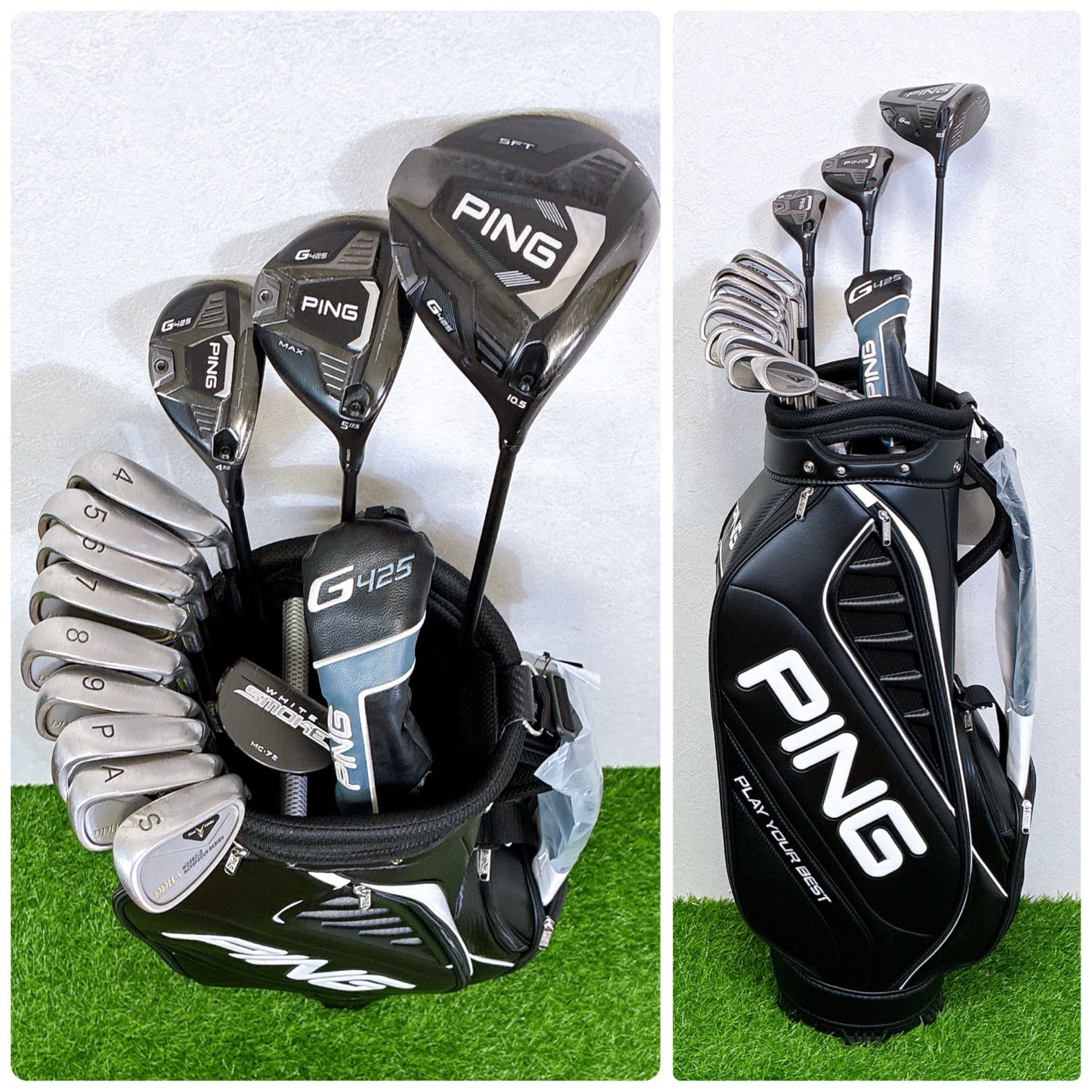 キャディバッグ新品 PING G425 / ピン メンズゴルフクラブセット R 13