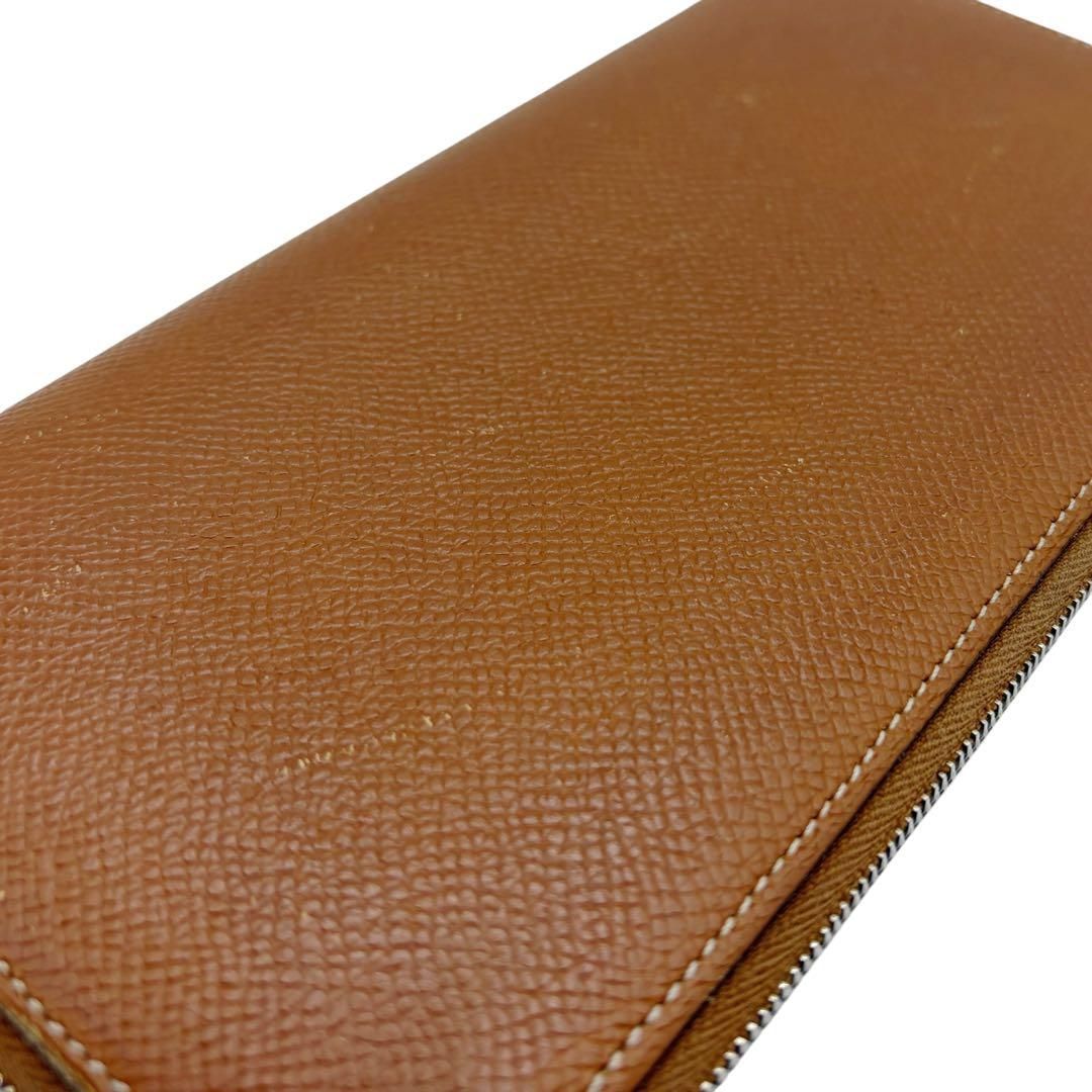 ⭐️良品⭐️ エルメス 長財布 アザップロング シルクイン ブラウン