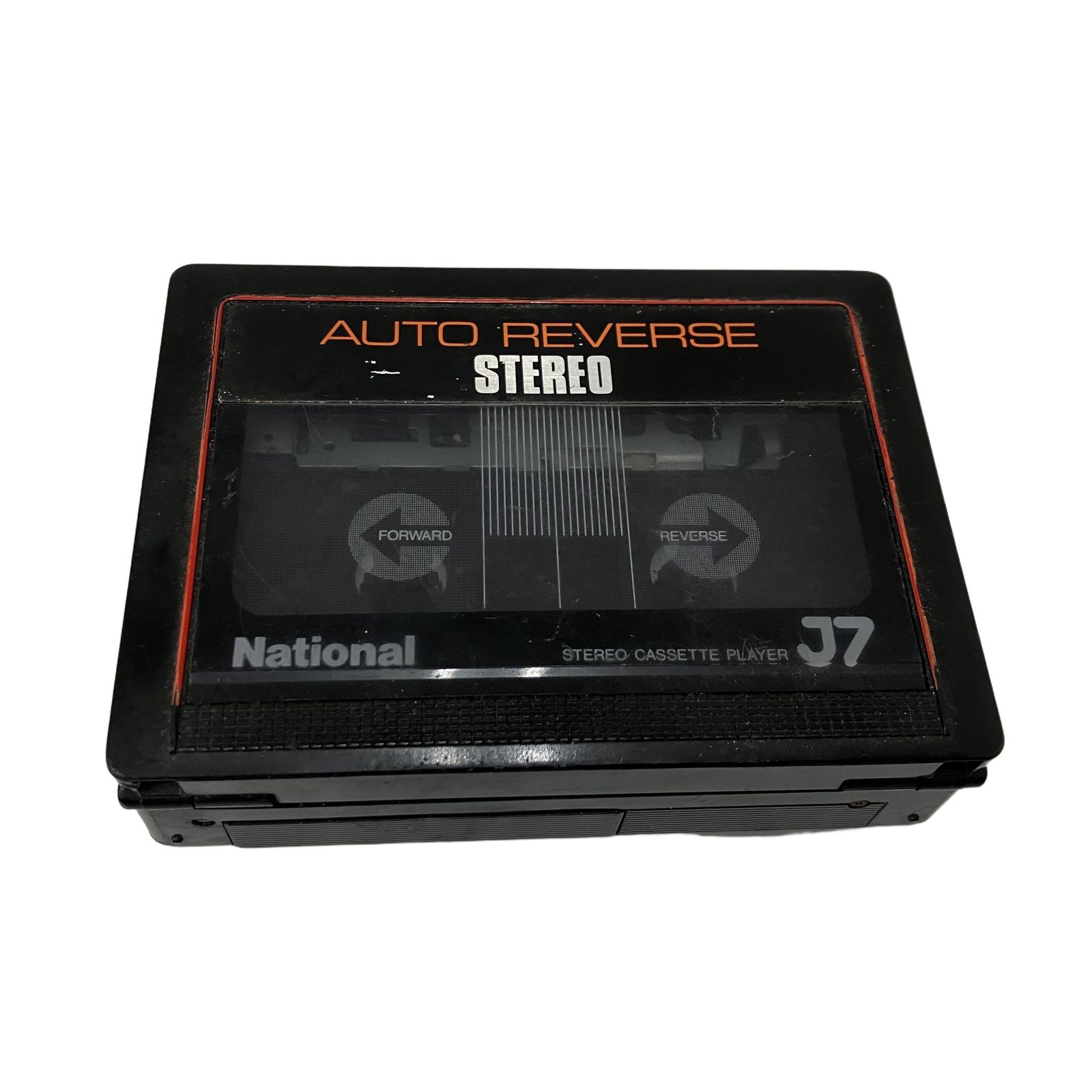 National RQ-J7 ナショナル ポータブルカセットプレーヤー カセット