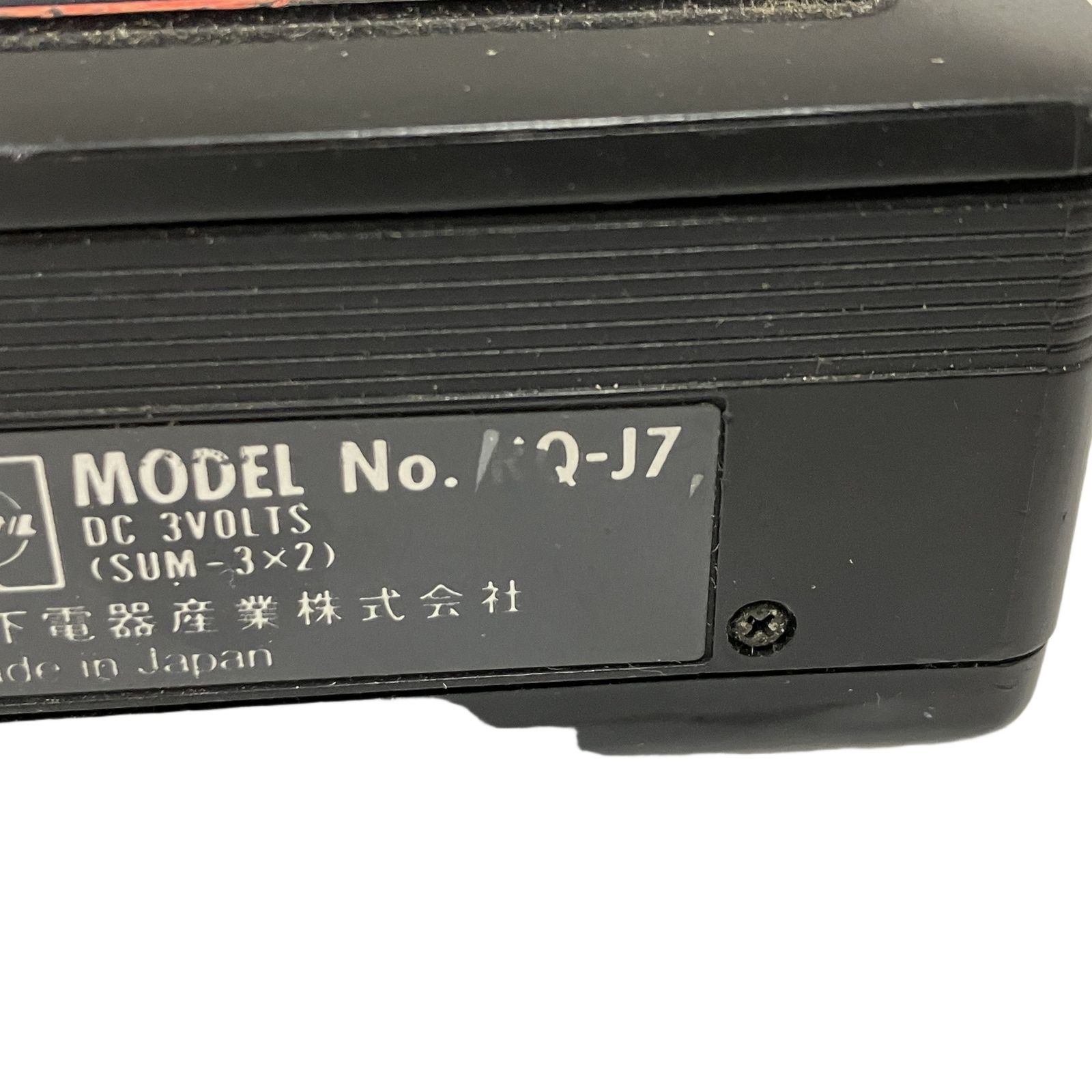 National RQ-J7 ナショナル ポータブルカセットプレーヤー カセット