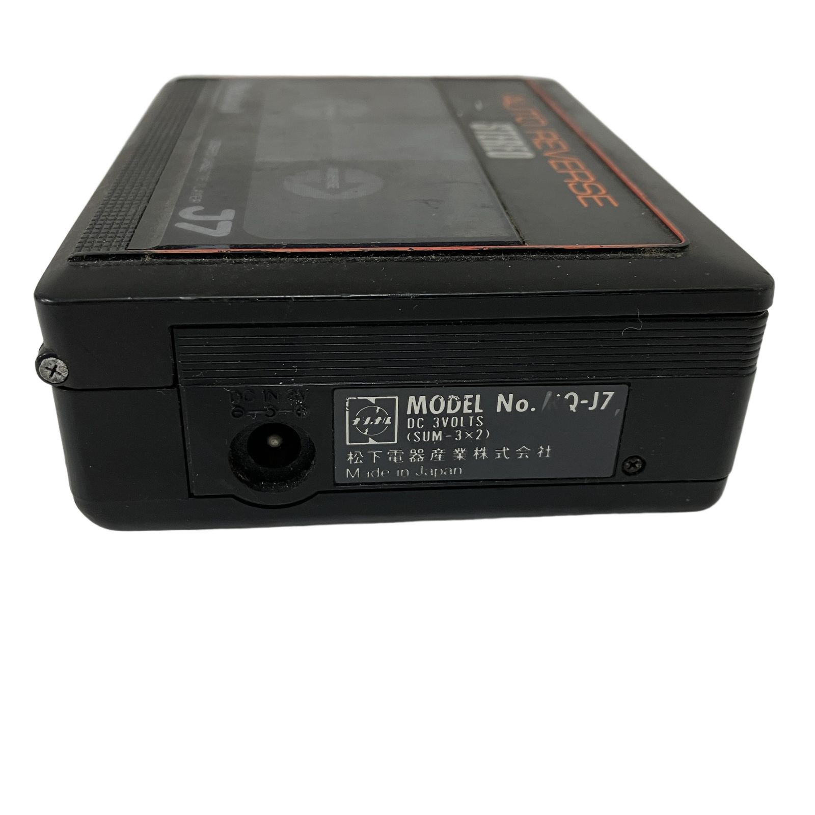National RQ-J7 ナショナル ポータブルカセットプレーヤー カセット