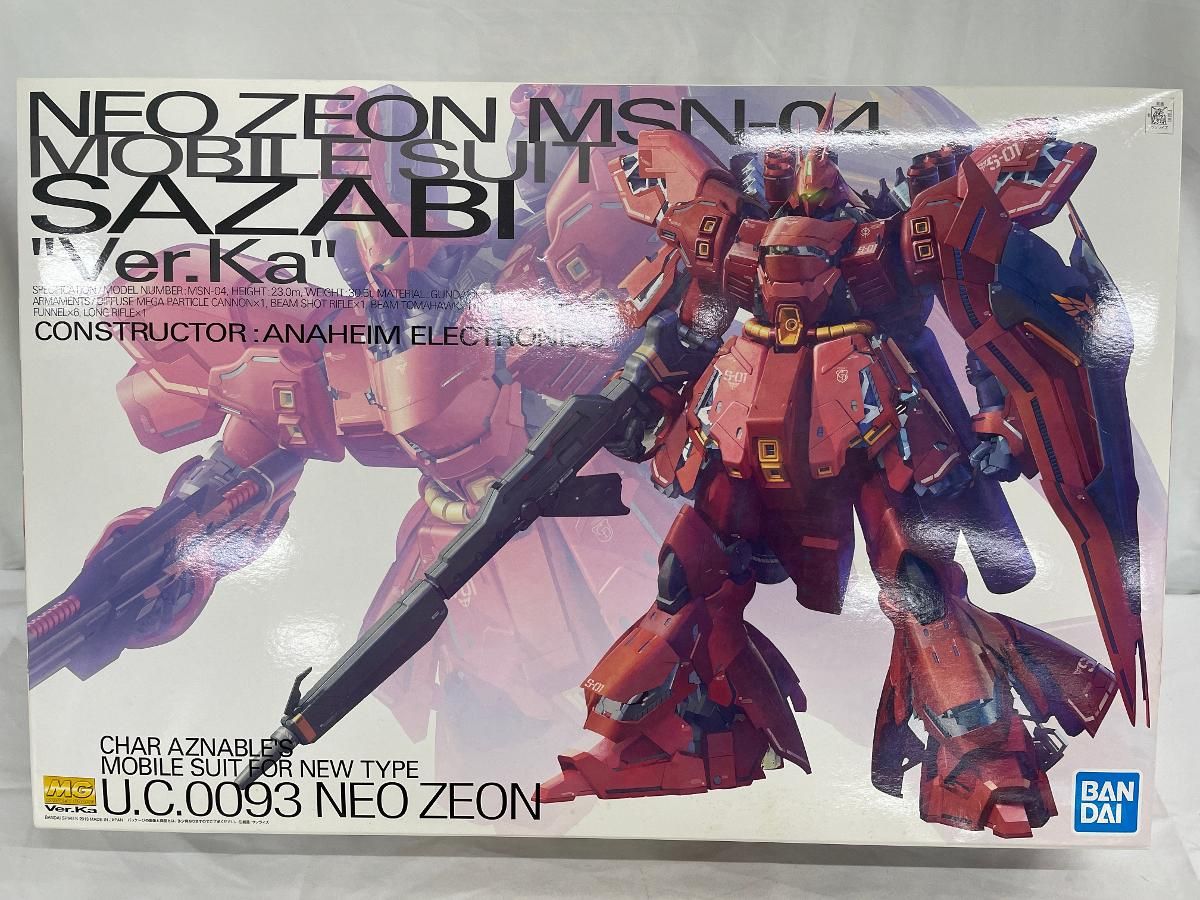 ♪【未開封】MG 1/100 MSN-04 サザビー Ver.Ka 機動戦士ガンダム 逆襲のシャア■＊同梱不可