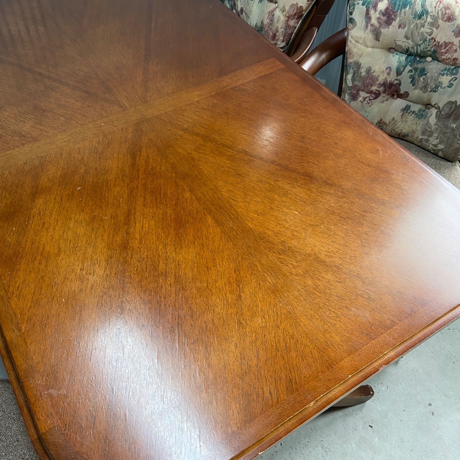 引取限定】マルニ木工 地中海シリーズ ダイニング5点セット テーブル