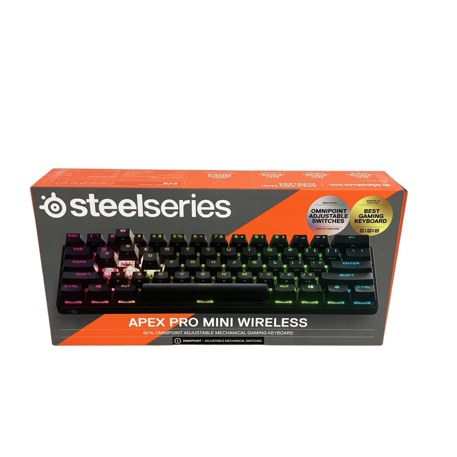 SteelSeries Apex Pro Mini Wireless ゲーミングキーボード 中古