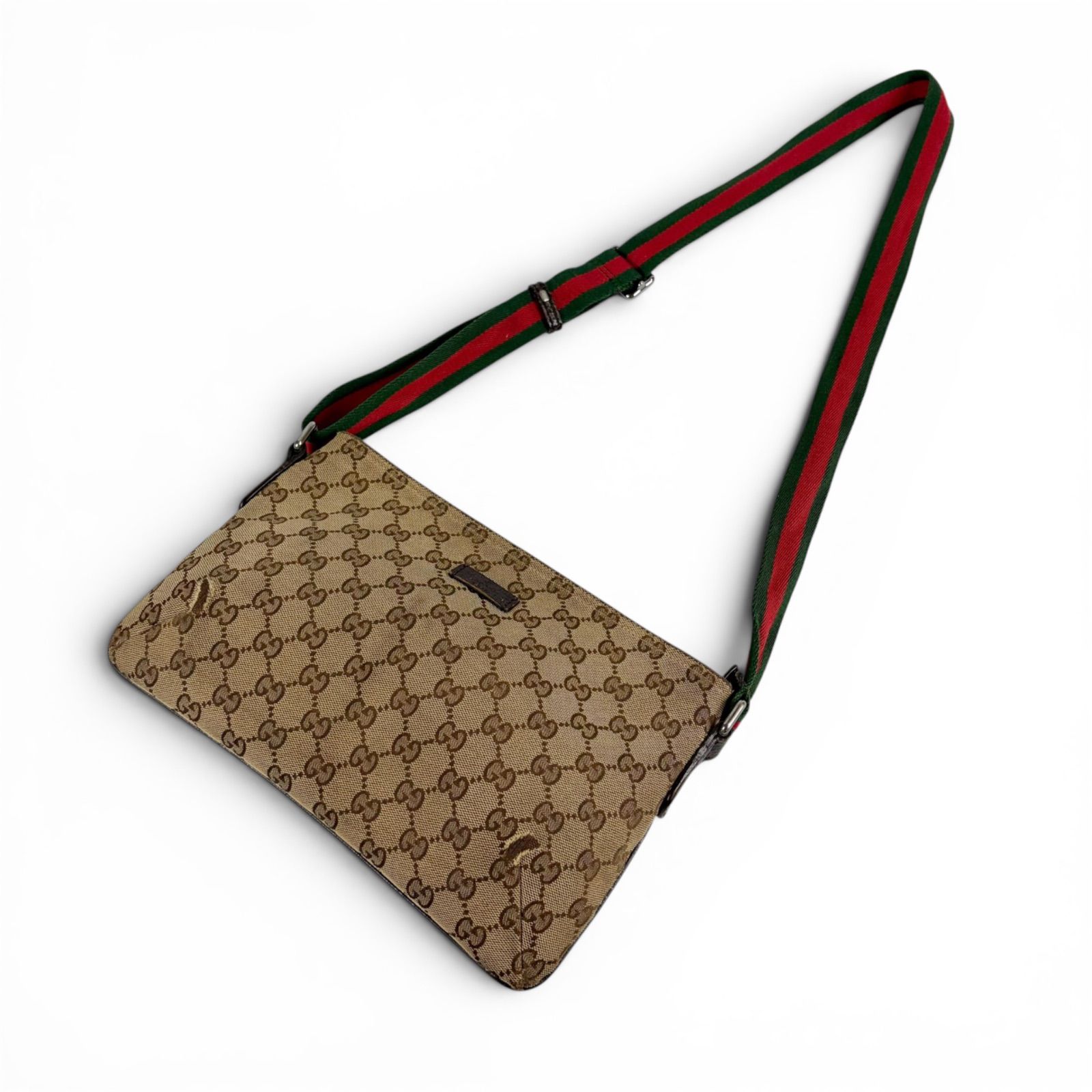 グッチ GUCCI 189749 GGキャンバス クロスボディバッグ ショルダー