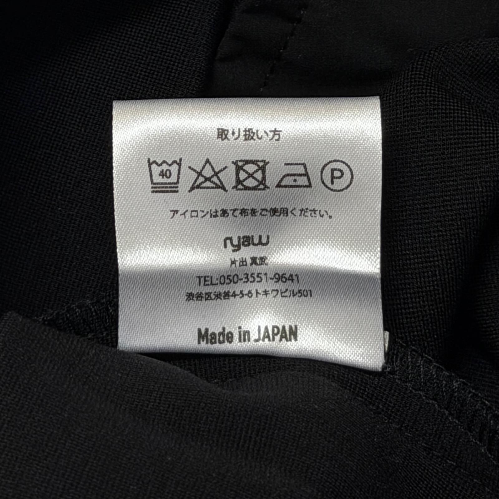 参考上代38500円 未使用 ryaw 25SS SW POLO SHIRTS 半袖スウェット