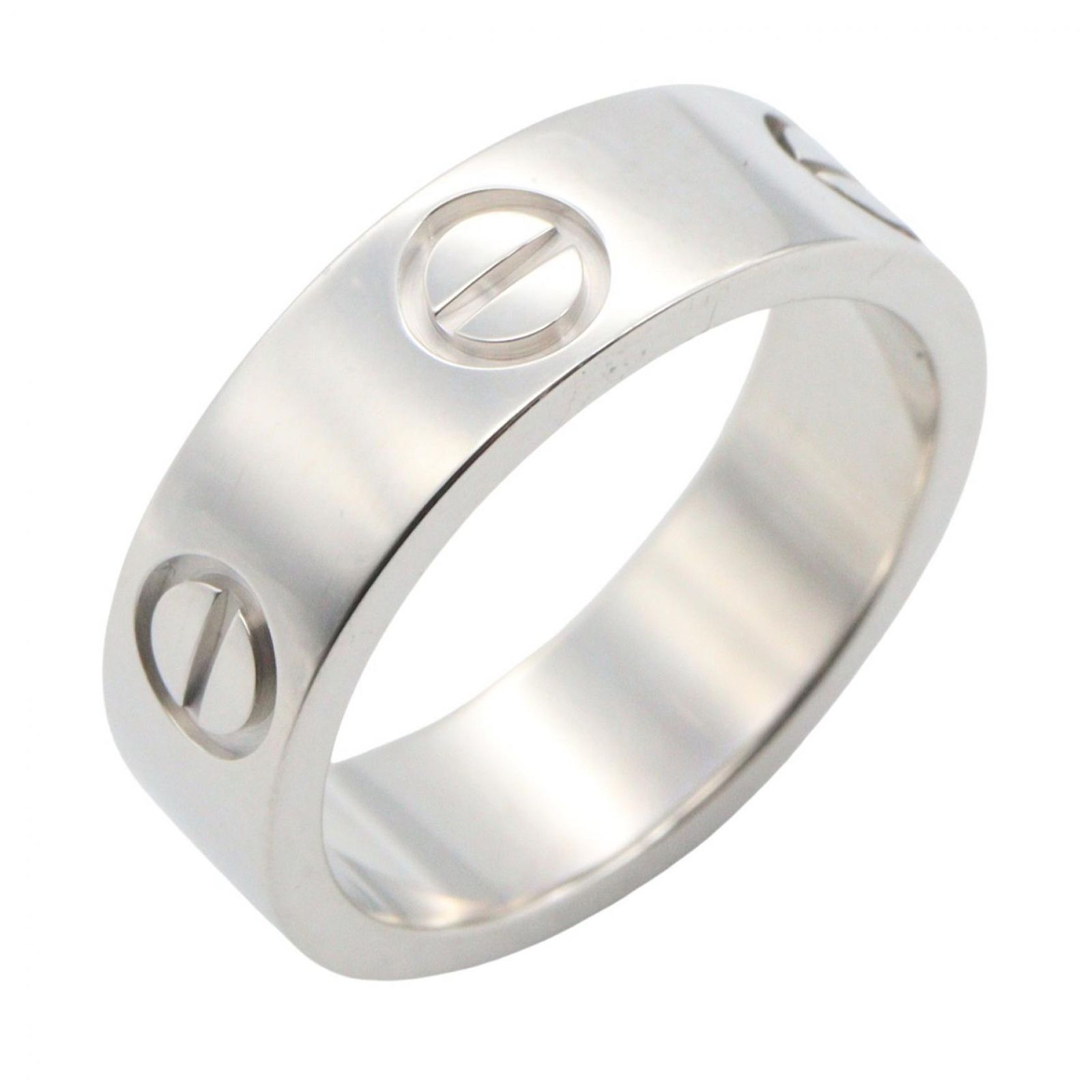 カルティエ CARTIER リング・指輪 ラブリング K18WG（ホワイトゴールド） ラブリング ユニセックス Used A